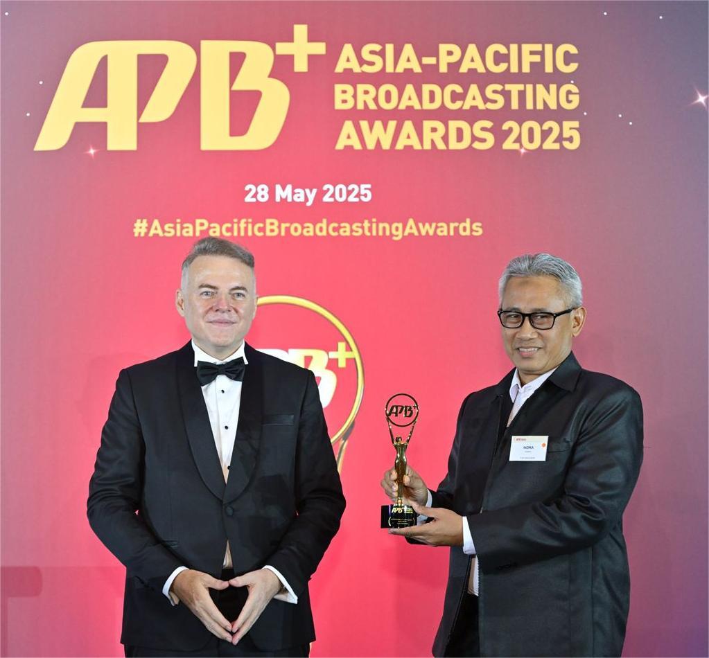 TVR Parlemen Raih Penghargaan Internasional Di Asia Pacific Broadcasting+ Awards 2025
