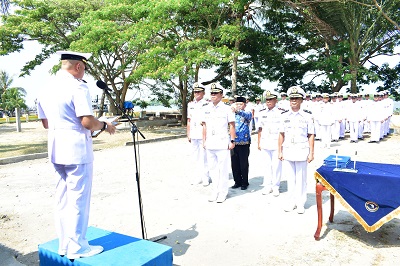 Dan Satrol Lantamal I Pimpin Sertijab Komandan KRI Dan KAL Lantamal I