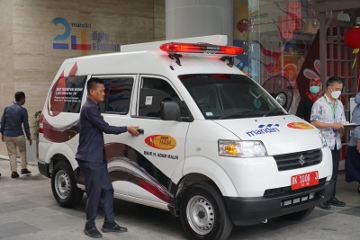 RSUP HAM Gelar Donor Darah Mobile Kerja Sama Dengan Bank Mandiri