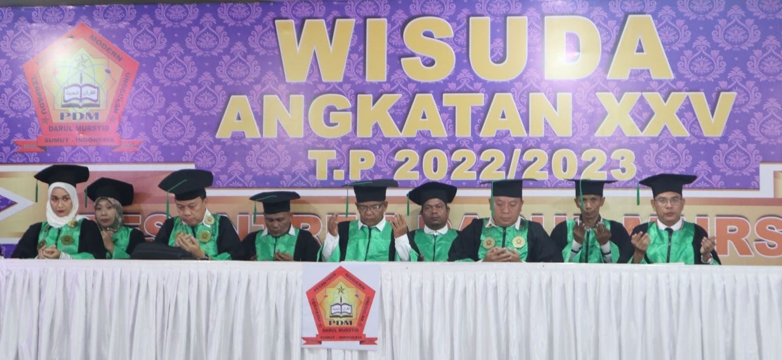 Wisuda Pesantren Darul Mursyid Ke XXV, Optimis 100 % Lulus PTN