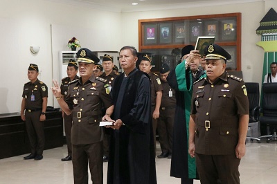 Kajari Medan Lantik Kasi Intel Dan Kasi Datun