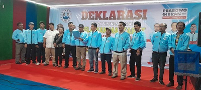 Relawan Martabat Prabowo-Gibran Dideklarasikan, Komitmen Pilpres 2024 Satu Putaran