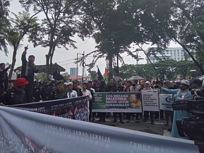 Aliansi Ormas Islam Sumut Kutuk Aksi Brutal Israel