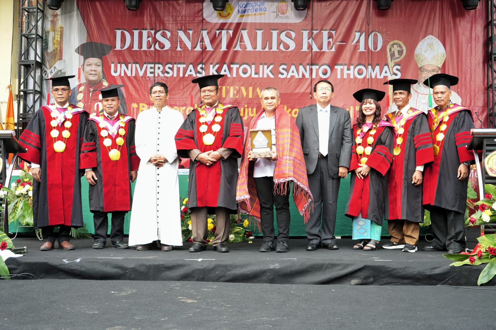 Ucapkan Selamat Dies Natalis Ke-40 UNIKA Santo Thomas, Wali Kota Medan Berharap Semakin Melahirkan Prestasi Membanggakan