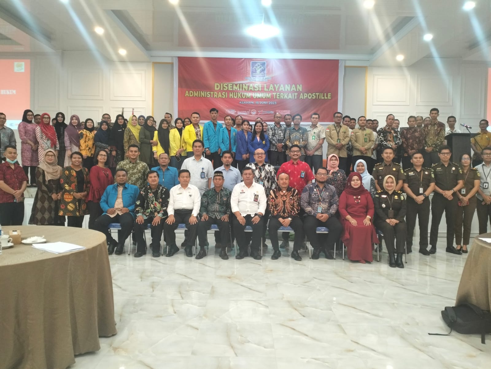 Sebarluaskan Informasi Layanan AHU Terkait Legalisasi Apostille, Kanwil Kemenkumham Sumut Gelar Diseminasi Layanan Apostille