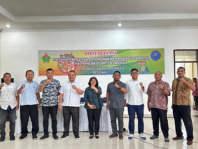 Distrik Deli Serdang II Sukses Sosialisasi Pencegahan Penyalahgunaan Narkotika