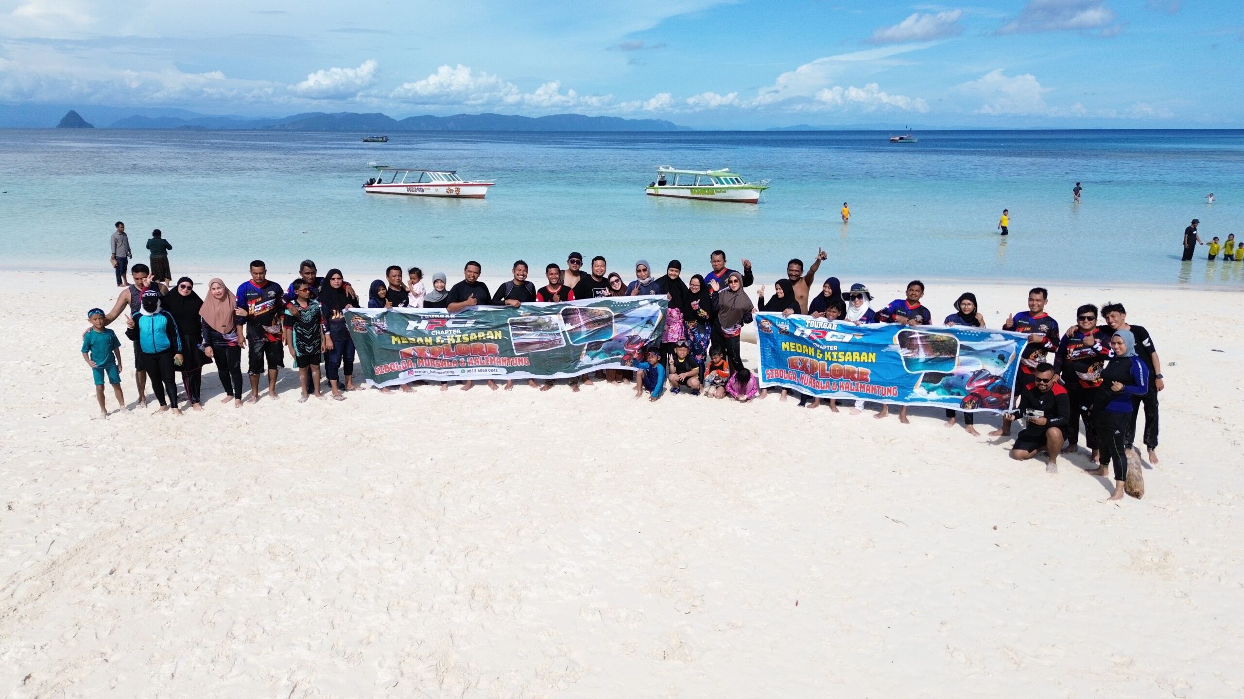 Touring Gabungan HPCI Medan-Kisaran Healing Keluarga Ke Sibolga