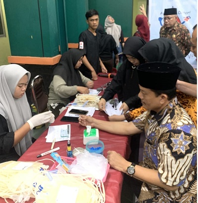 Rangkaian HAB Ke 78 Kanwil Kemenag Sumut Gelar Donor Darah