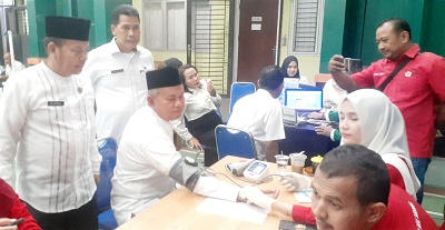 Sambut Hari Santri Nasional, Kanwil Kemenagsu Donor Darah