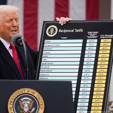 Presiden Trump Umumkan Tarif Resiprokal, Satu Dunia Geger