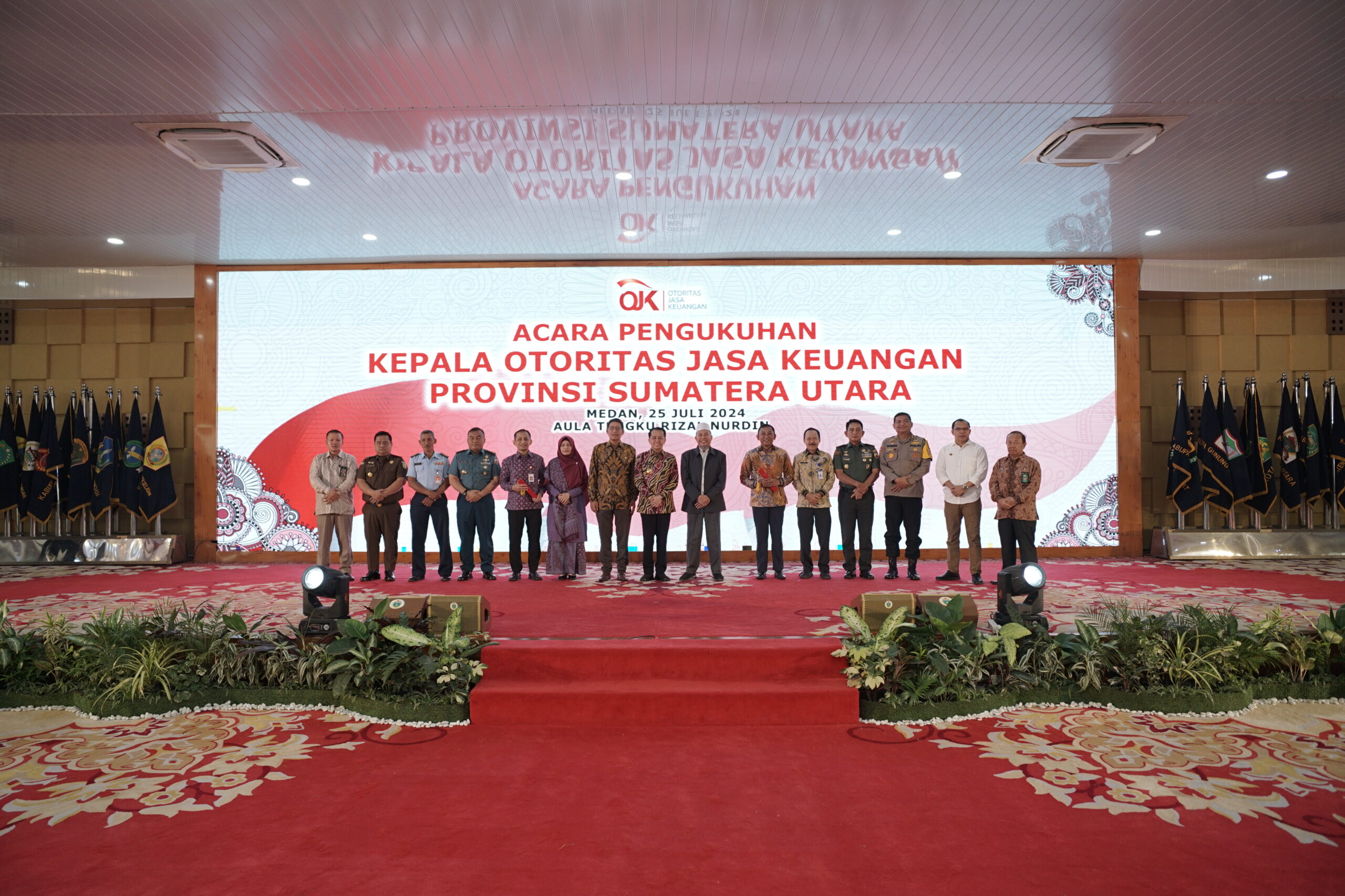 Kepala OJK Provinsi Sumut Dikukuhkan, Perkuat Peran Pengembangan Ekonomi Daerah