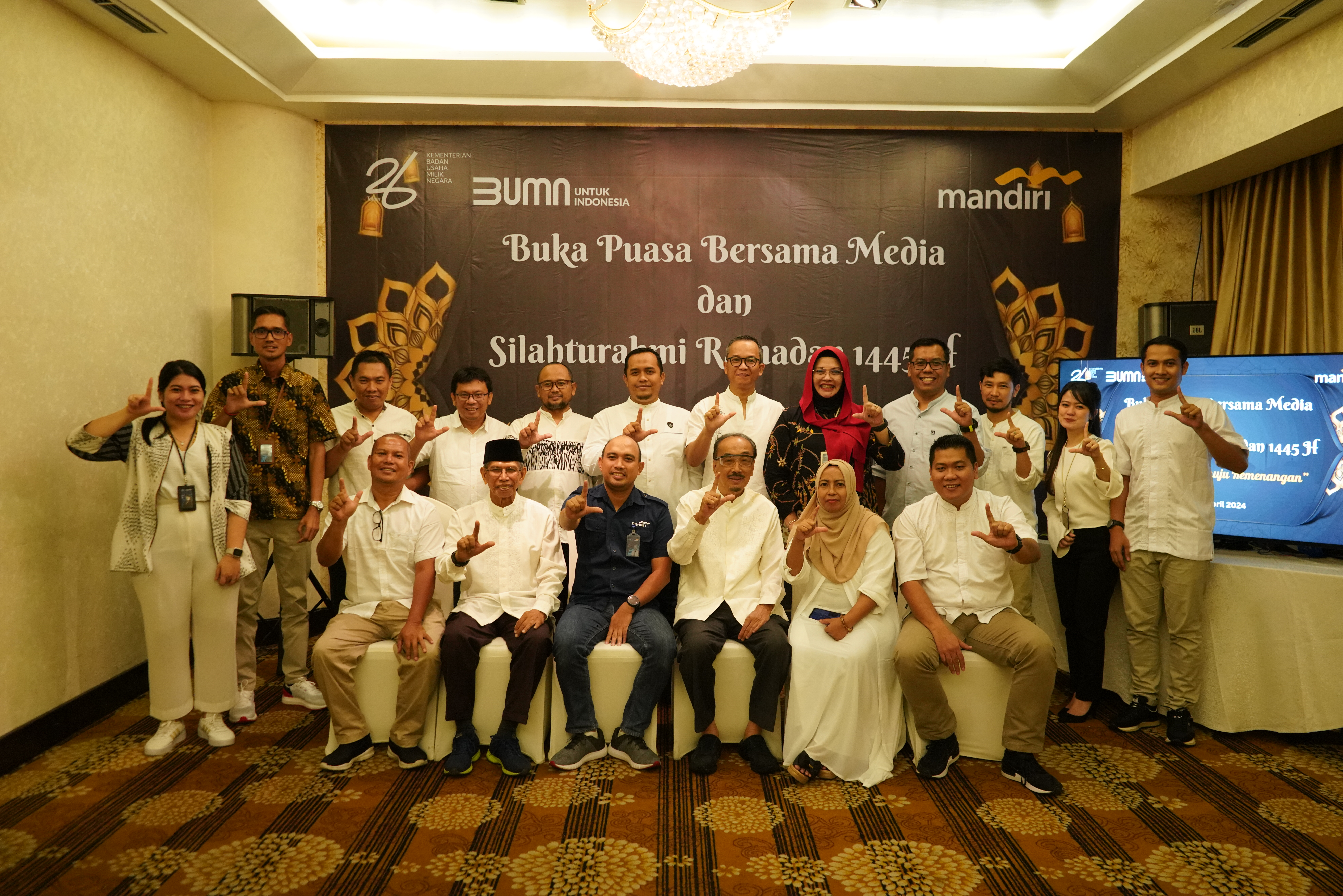 Bank Mandiri Region I Jalin Silaturahmi Dan Buka Puasa Bersama Media
