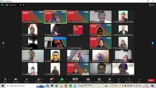 EGS Talk Webinar Parenting Berlangsung Sukses
