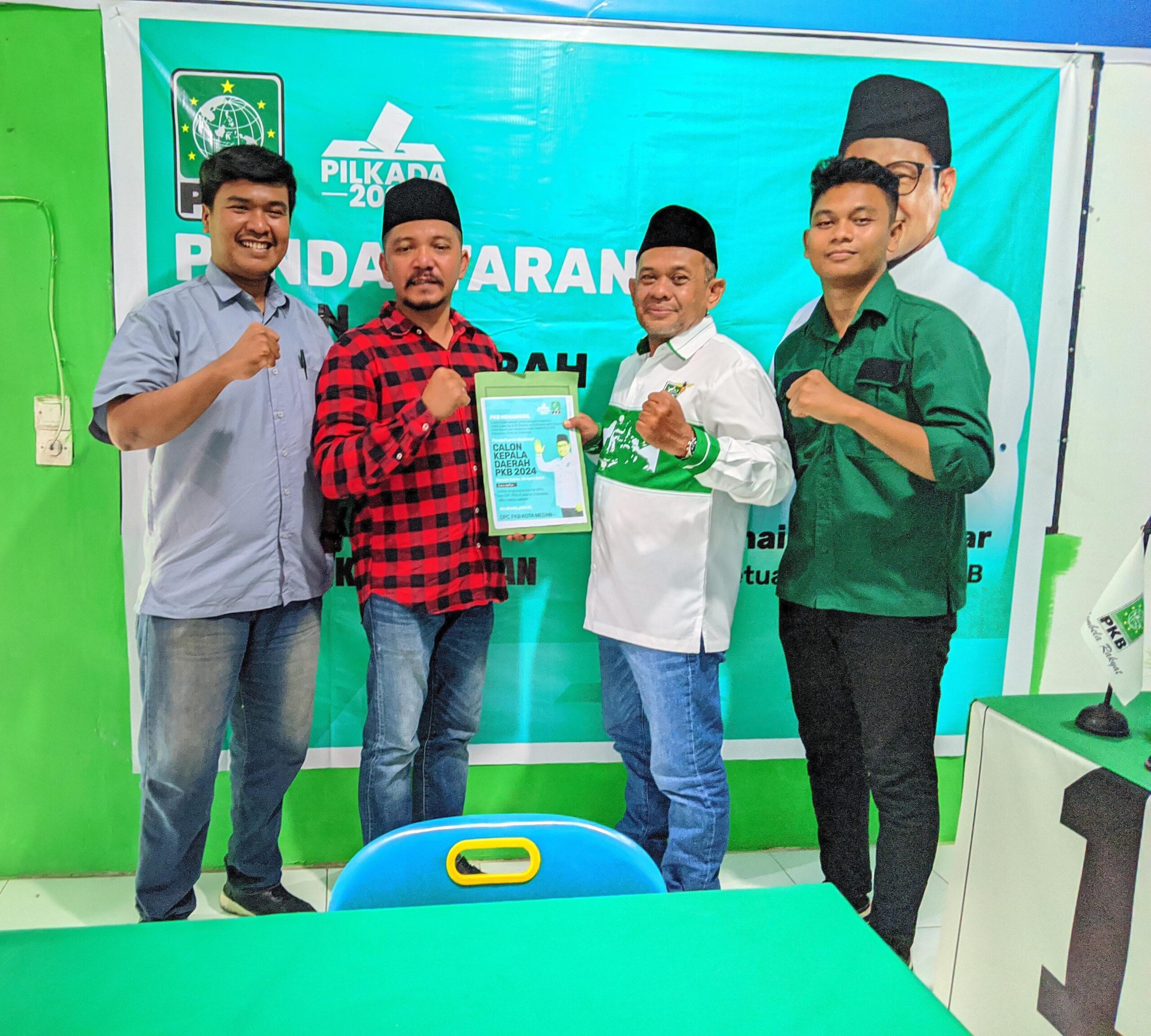 Erwin Siahaan Daftar Sebagai Bakal Calon Wakil Walikota Ke PKB, Bertekad Wujudkan Medan Maju, Aman, Inovatif, Dan Toleran