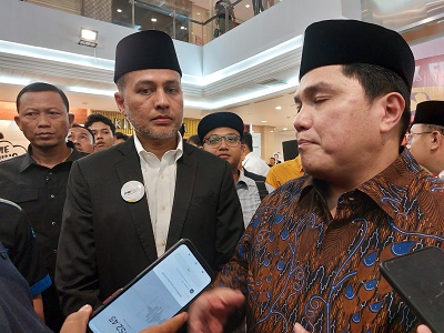 Ditanya Soal Nyalon Capres, Erick Tohir: Saya Fokus Kerja Saja
