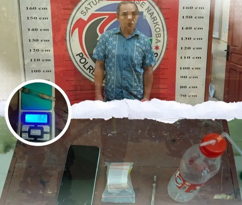 Tangkap Pengedar Sabu Di Lubuk Bunut, Polisi Sita Bukti 1,62 Gram