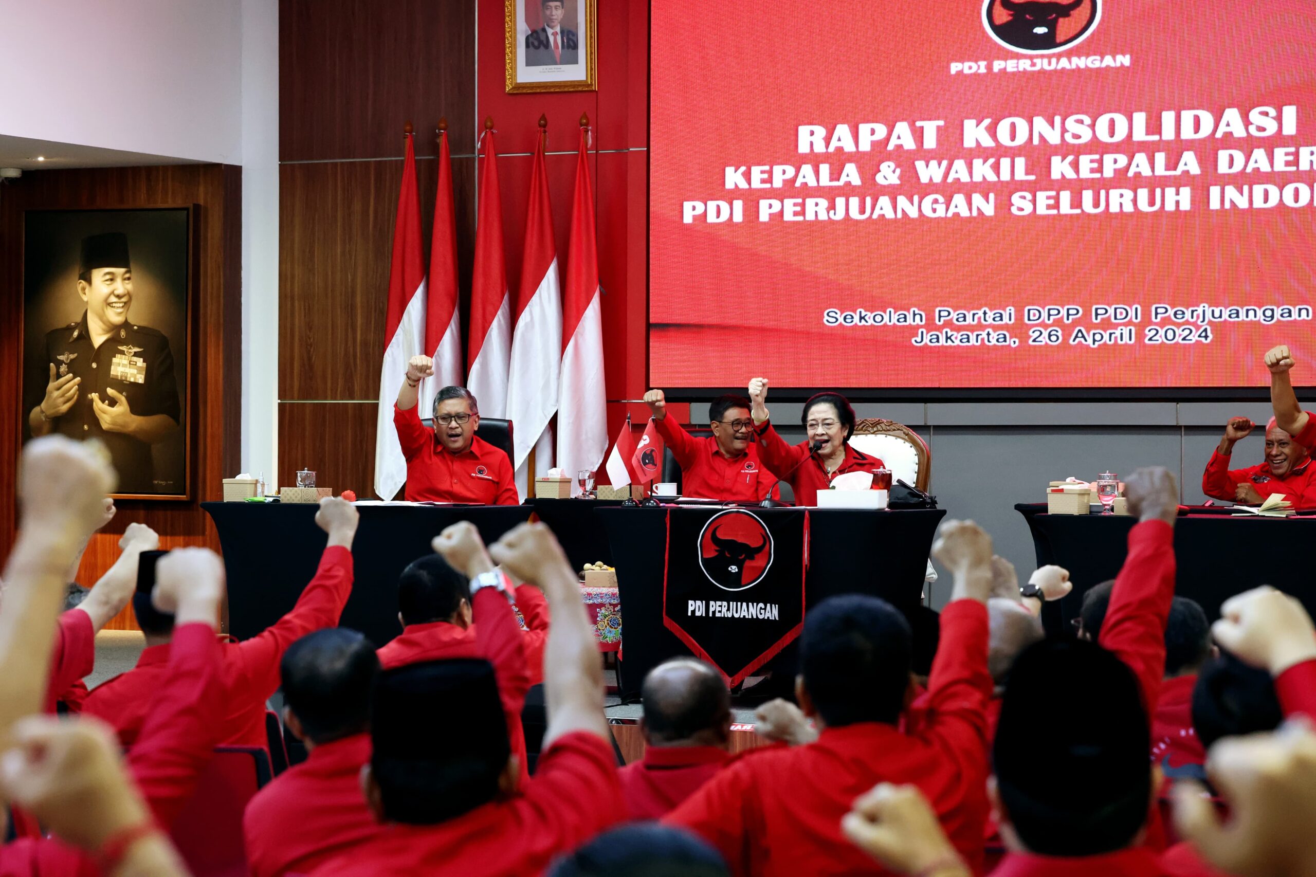 Menuju Pilkada Serentak 2024, PDIP Gelar Rapat Konsolidasi