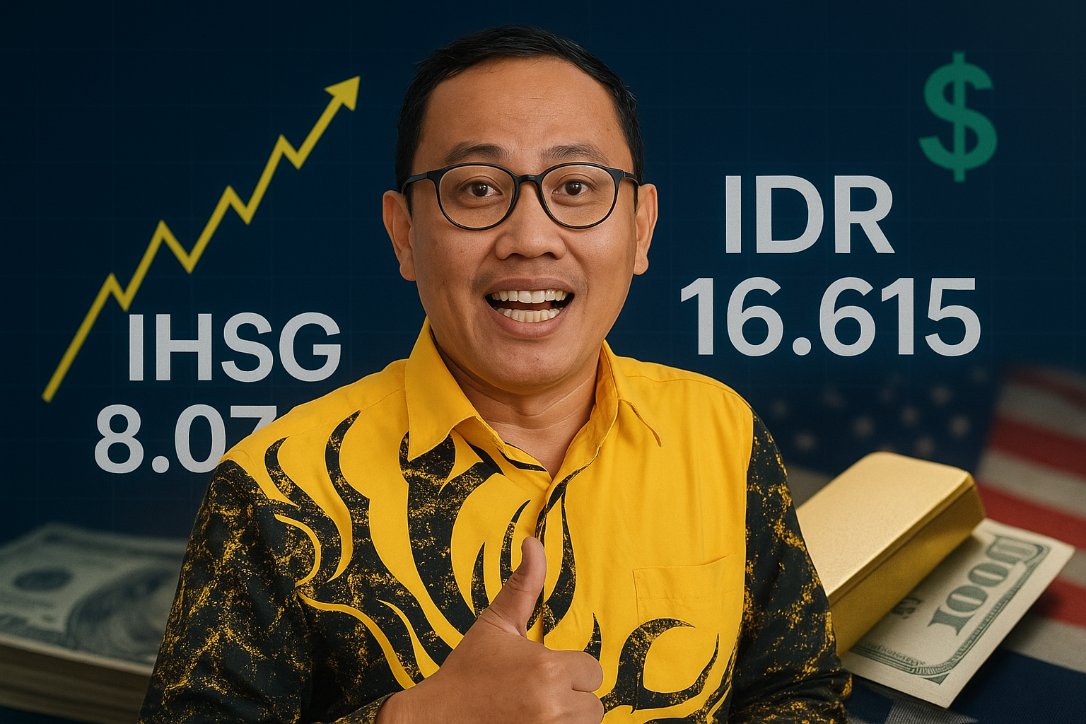 Pemerintahan AS Ditutup, IHSG Dan Rupiah Tetap Menguat