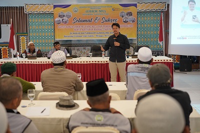 Prof. Ridha Dharmajaya Paparkan Gadget Sehat Ke BKM Se Medan Utara