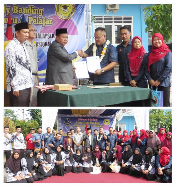 Pertukaran Guru Dan Pelajar, Sekolah Seri Kelana Malaysia Disambut Meriah Di Asy Syafi’iyah Medan