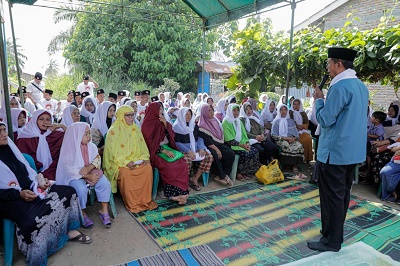 Raih Berkah Ramadan, Ustadz Sahabat Ganjar Sumut Ajarkan Warga Sergai Tata Cara Salat Tasbih