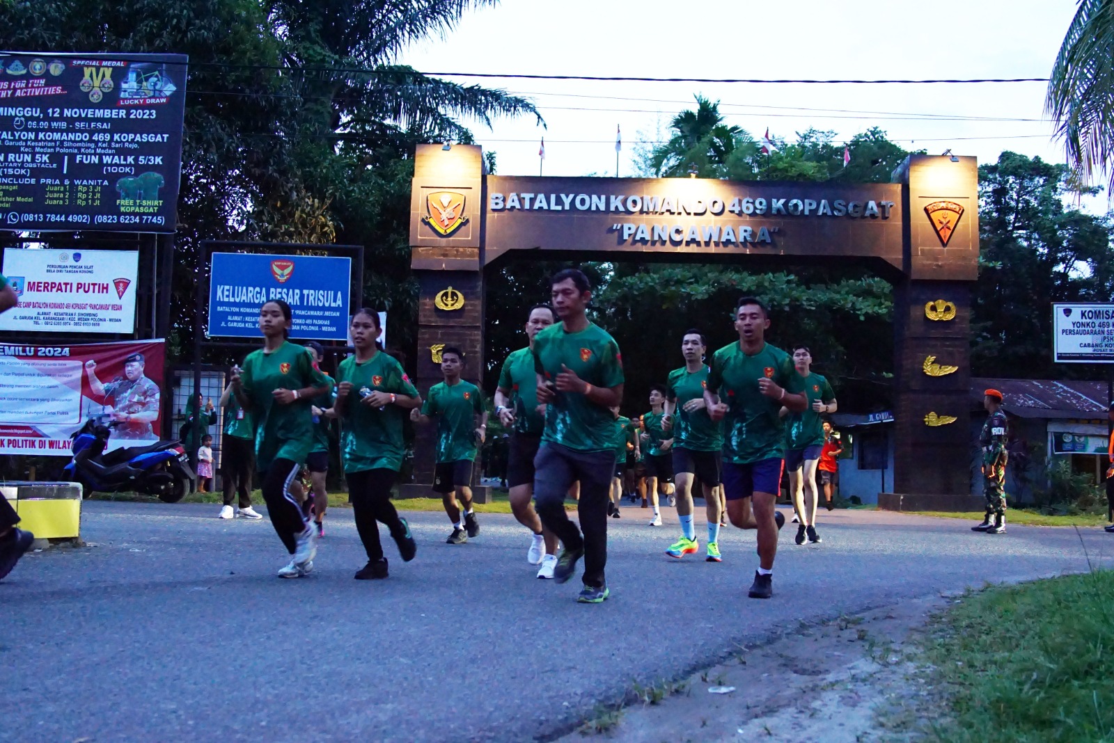 Kopasgat Fun Run & Walk Sukses Di Yonko 469