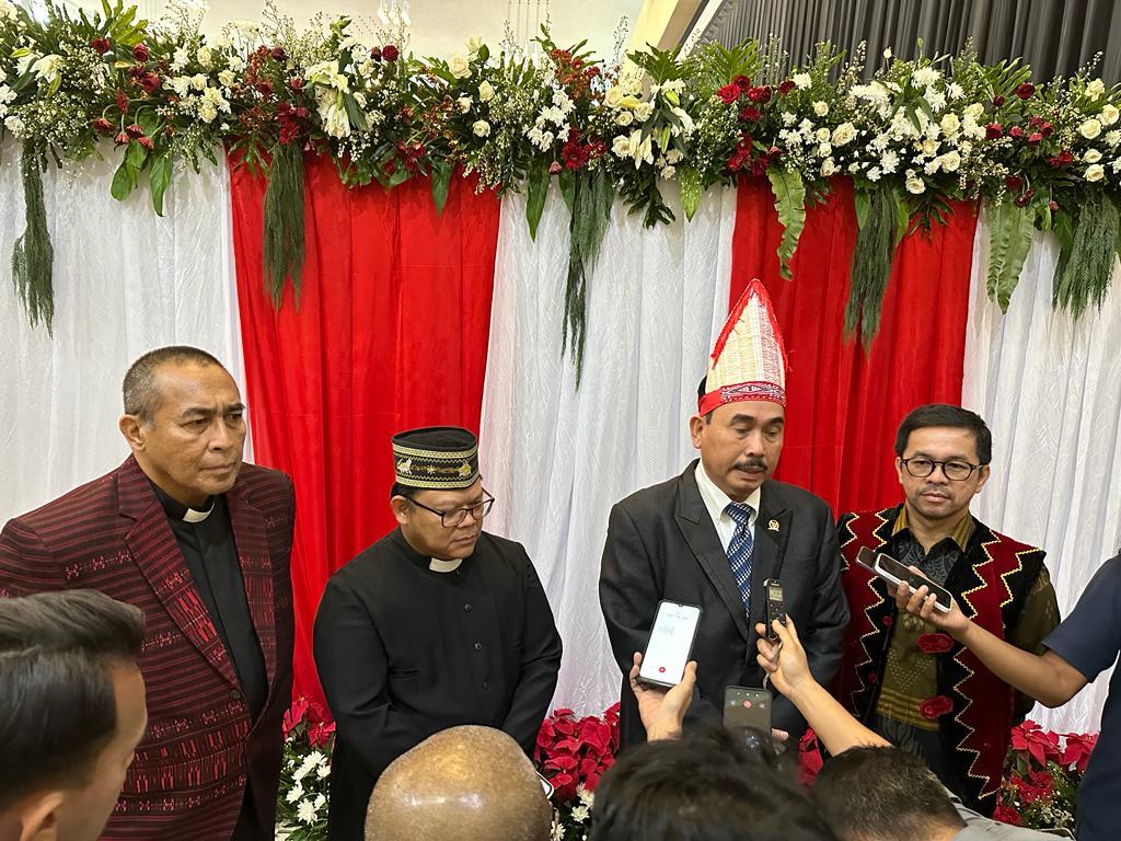 Perayaan Natal DPR/MPR/DPD RI Pererat Tali Kasih Persaudaraan Jelang Pemilu 2024