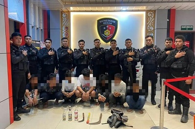 Poldasu Ringkus 7 Anggota Geng Motor