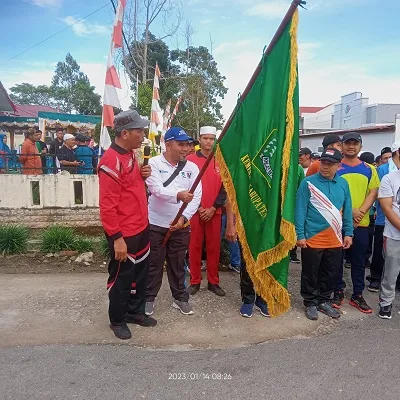 Kemenag Dairi Gelar Gerak Jalan Kerukunan