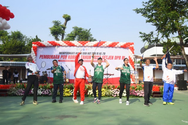 POR Korpri Setjen DPR RI Tahun 2023 Dibuka