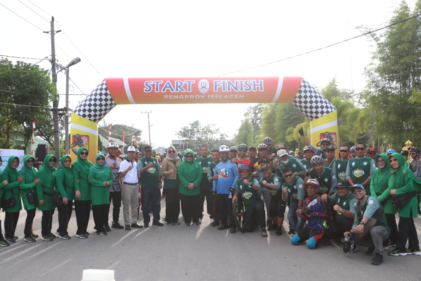 Danrem 011/Lilawangsa Lepas Peserta Goweser LAB