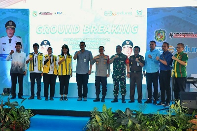 Hadiri Groundbreaking Stadion Teladan, Kajari Medan: Kita Siap Kawal Dan Dampingi Dari Aspek Hukum