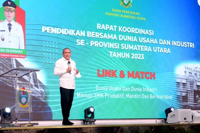 Gubsu Hadiri Rakor Bersama DUDI Se Sumut