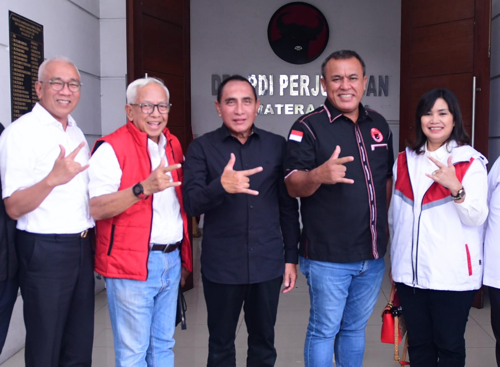 Edy Rahmayadi-PDIP Satu Tekad Sejahterakan Rakyat