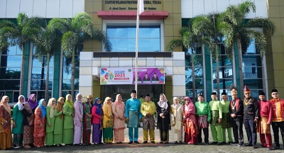 ASN Kemenag Sumut Gelar Upacara Hari Guru Nasional