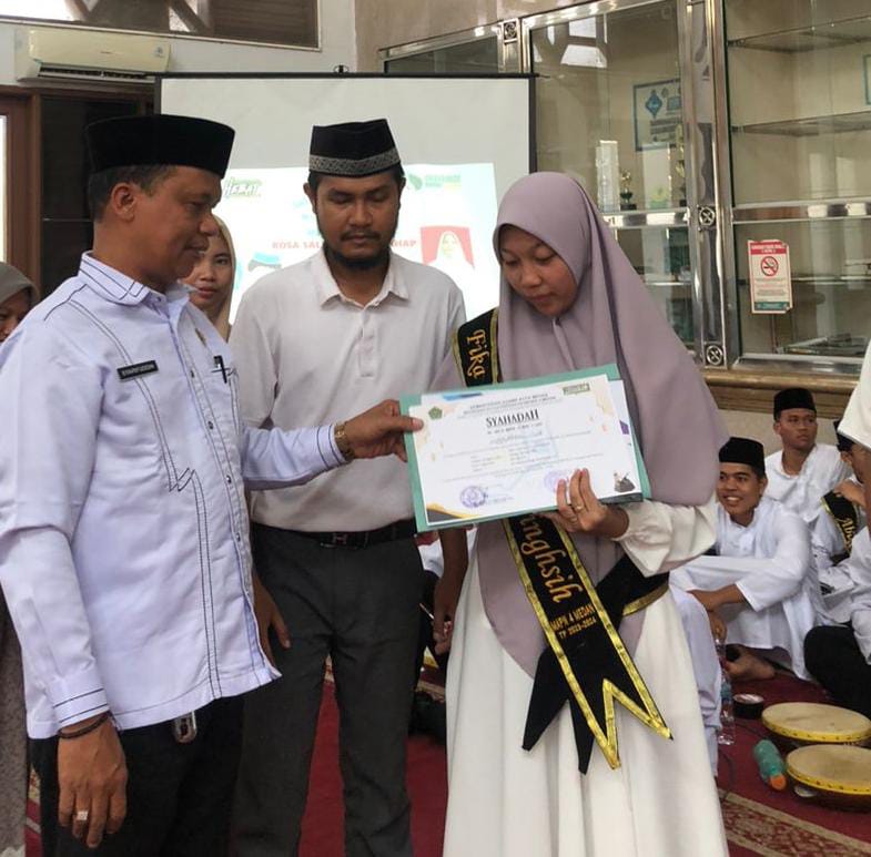 MAPN 4 Medan Gelar Wisuda Tahfiz Dan Khataman Alquran