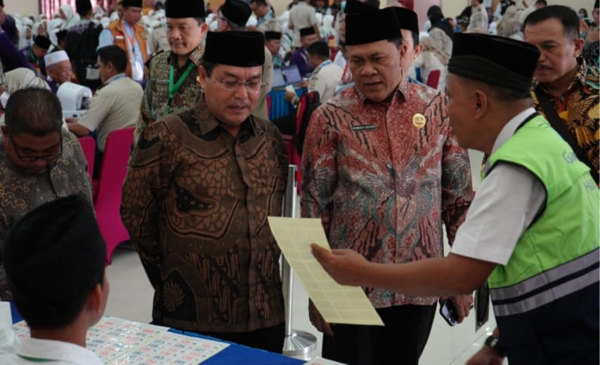 Kloter Terakhir Calhaj Embarkasi Medan Gabung Dengan Banjarmasin