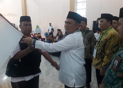 Bupati Labuhanbatu Lepas Calhaj Kloter 9 Menuju Tanah Suci