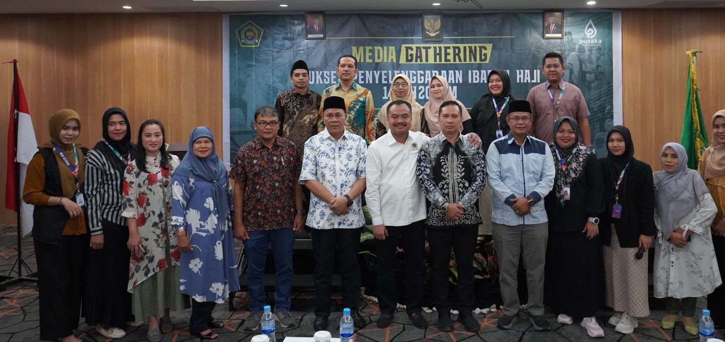 Pelaksanaan Haji 2024 Sukses Kanwil Kemenagsu Temu Ramah Dengan Wartawan