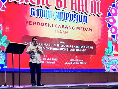 Halal Bi Halal Perdoski, Prof.Ridha Dharmajaya Bicara Bonus Demografi