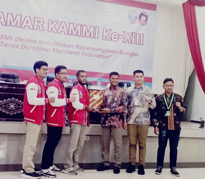 Muhammad Haryono Terpilih Jadi Presidium Pimpinan Sidang Tetap 1 Di Agenda Muktamar KAMMI XIII NTB