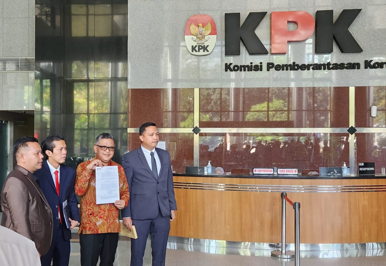 Sekjen PDIP Hasto Kristiyanto Penuhi Panggilan KPK
