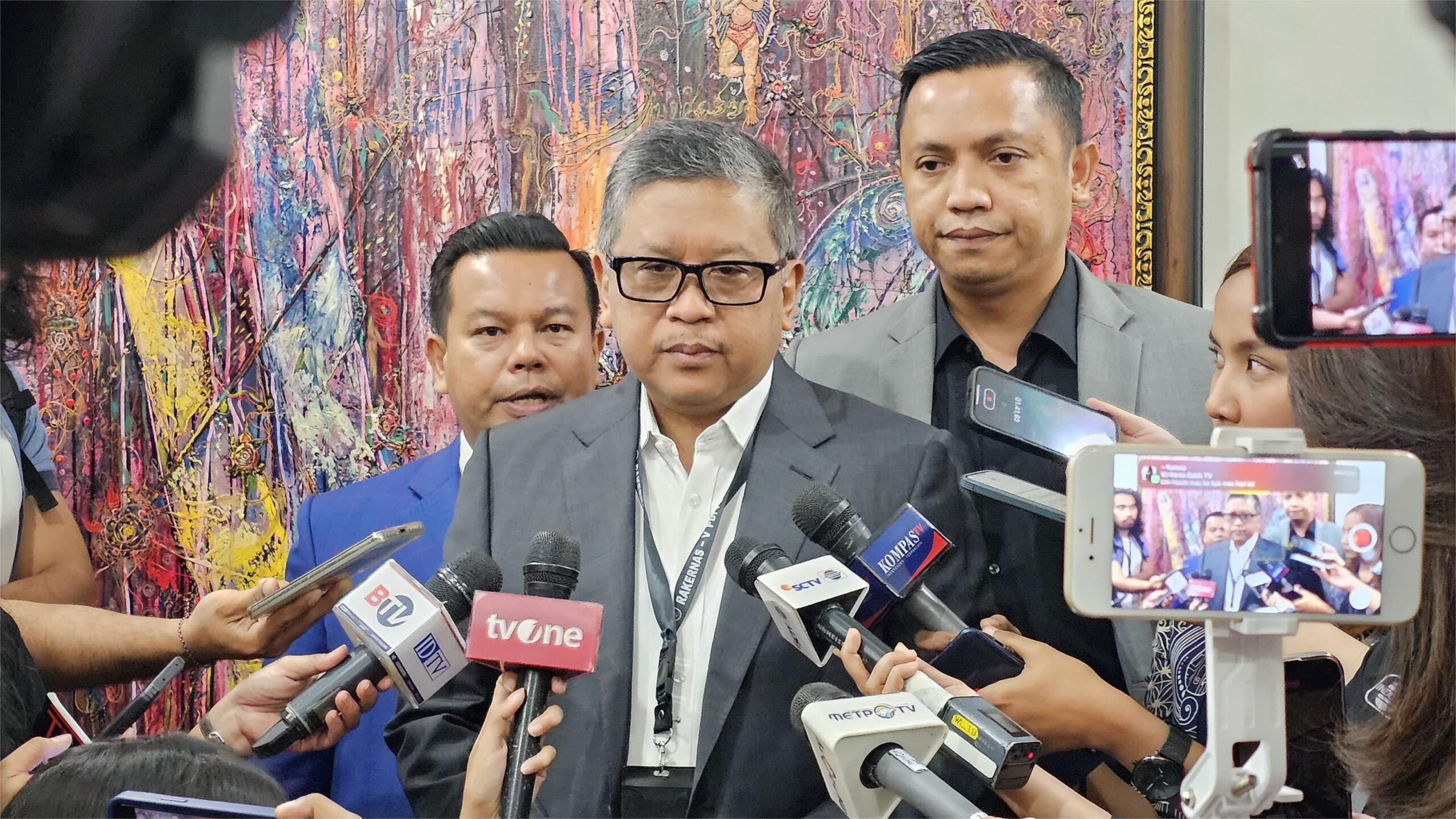 Sebagai Sekretaris Tim Pemenangan Jokowi-Maruf Amin 2019, Hasto Datangi KPK