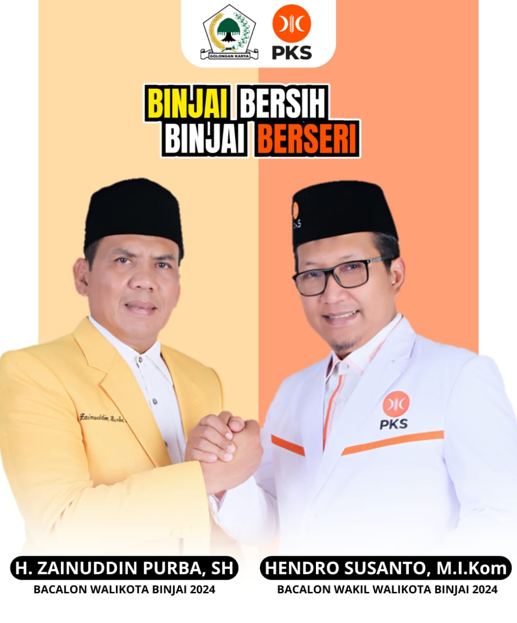 Refleksi HUT 79 Tahun RI, Zainuddin-Hendro: Kemerdekaan Itu Rasa Aman Dan Damai
