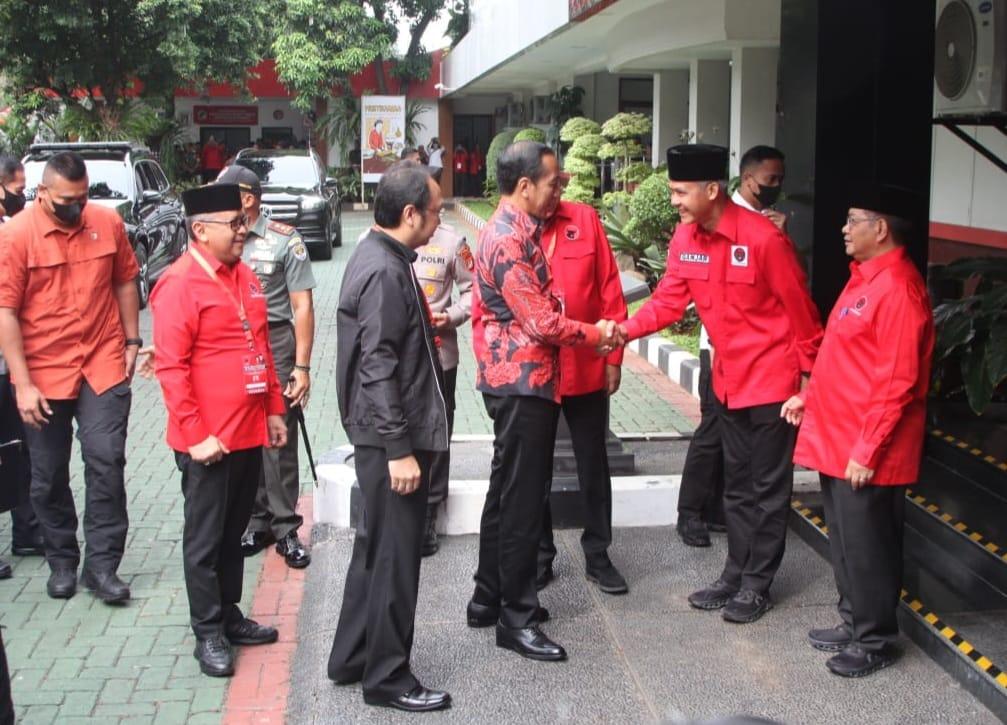Jokowi Hadir Di Rakernas III PDIP