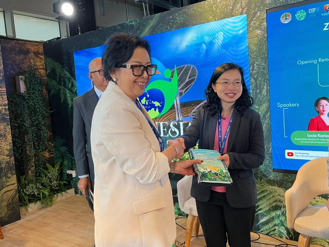 Dirjen PSLB3-KLHK Luncurkan Dokumen Rencana Operasional Zero Waste, Zero Emission Indonesia 2050 Di Paviliun COP28 Dubai