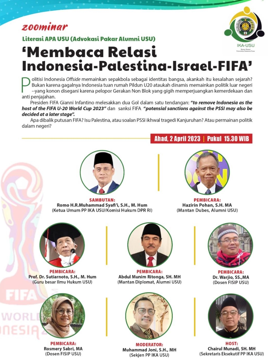 Batal Tuan Rumah Piala Dunia U-20, Bukti Diplomasi Indonesia Gagal