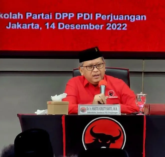 Hasto Paparkan Program Pencegahan Korupsi Dihadapan Ketua KPK