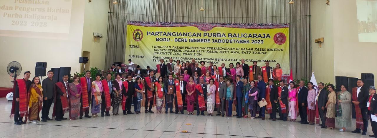 Pengurus Punguan Purba Baligaraja Boru - Bere Se jabodetabek Dilantik
