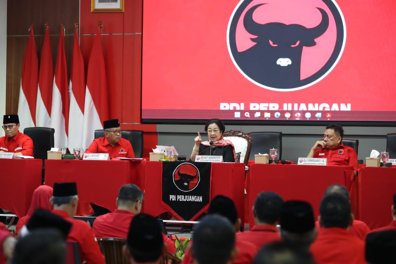 Megawati Minta Parpol Pendukung Ganjar Turun Ke Bawah